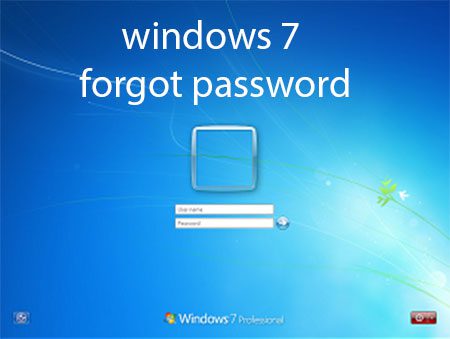 windows forgot password factory reset